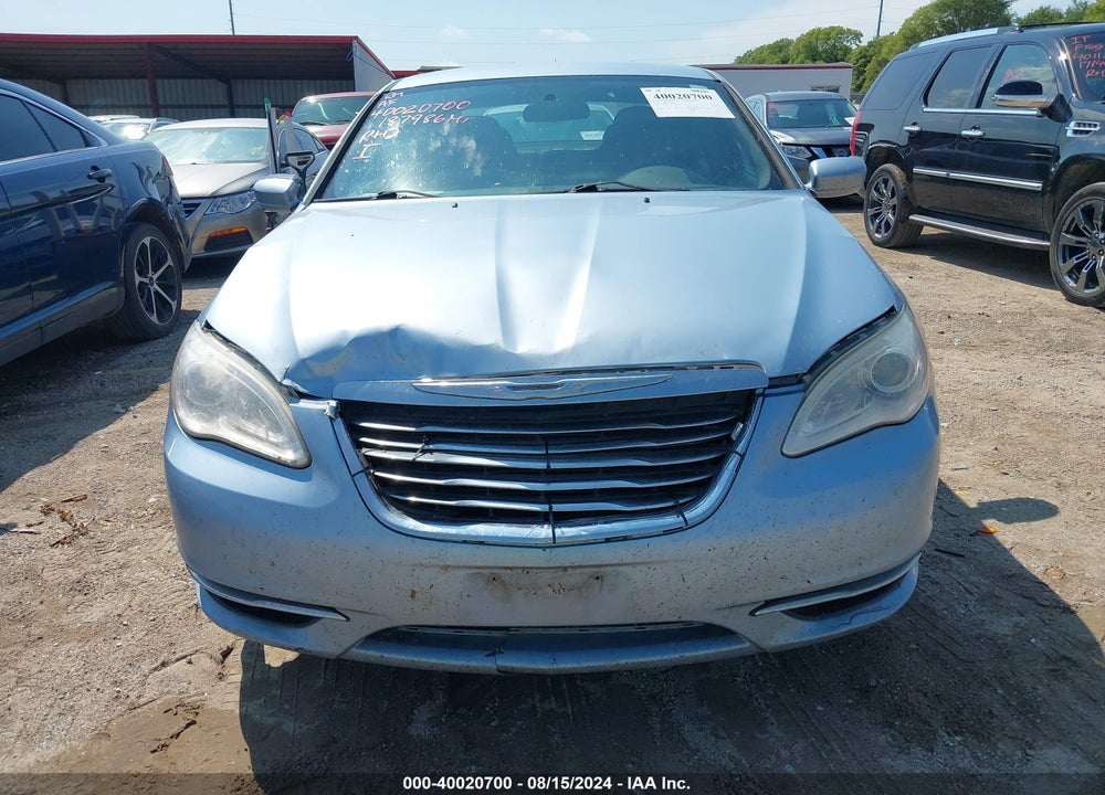 2012 CHRYSLER 200 LX VIN: 1C3CCBAG0CN235876