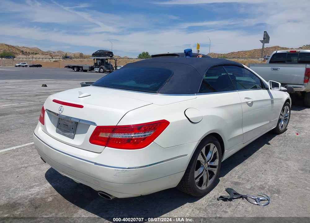 2011 MERCEDES-BENZ E 350 VIN: WDDKK5GF7BF078243