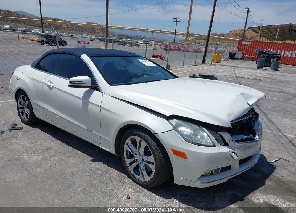 2011 MERCEDES-BENZ E 350 VIN: WDDKK5GF7BF078243