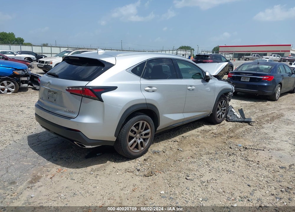 2015 LEXUS NX 200T VIN: JTJYARBZXF2017057