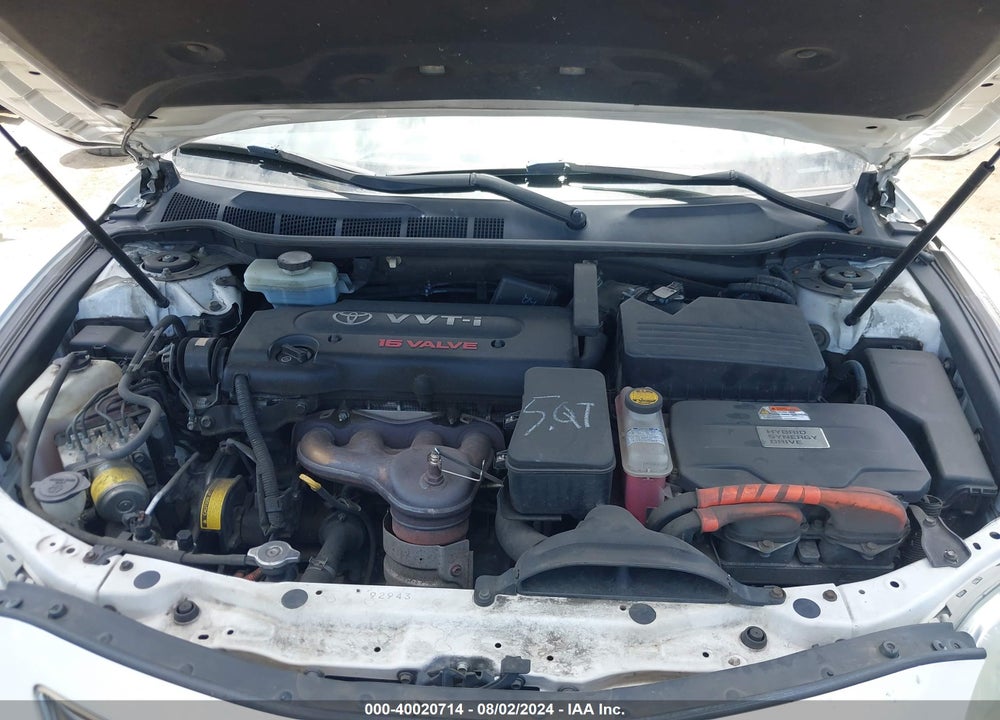 2009 TOYOTA CAMRY HYBRID VIN: 4T1BB46K19U077867