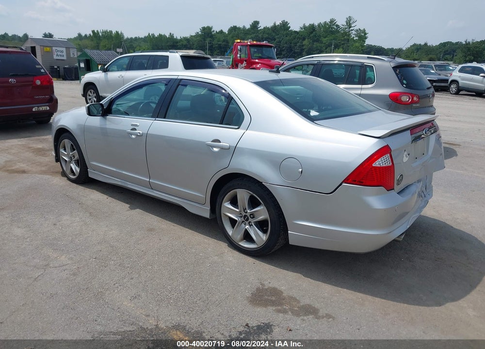 2012 FORD FUSION SPORT VIN: 3FAHP0KC3CR165525