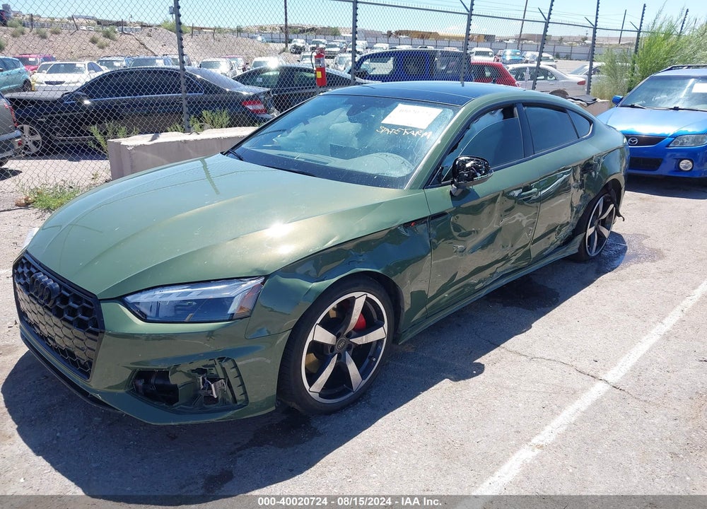 2024 AUDI A5 SPORTBACK PREMIUM PLUS 45 TFSI QUATTRO S TRONIC VIN: WAUFACF55RA031714
