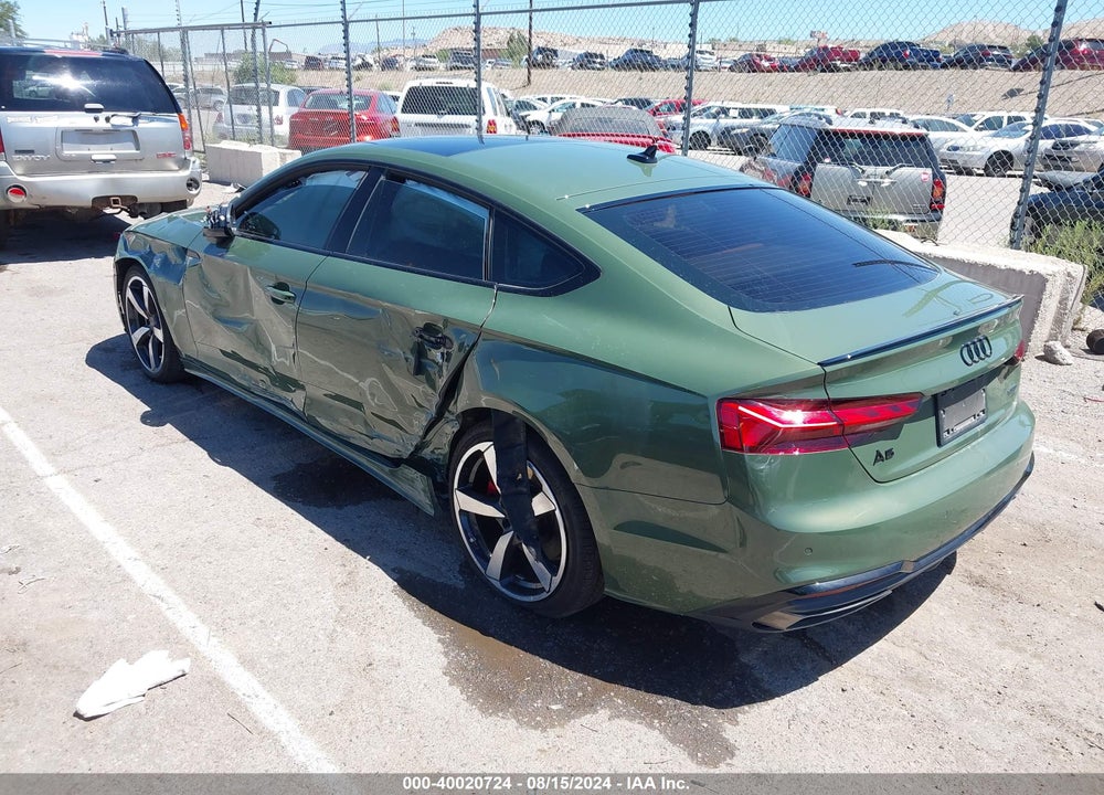 2024 AUDI A5 SPORTBACK PREMIUM PLUS 45 TFSI QUATTRO S TRONIC VIN: WAUFACF55RA031714