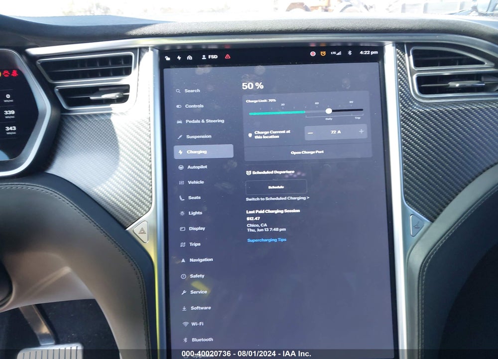 2017 TESLA MODEL X 100D/75D/90D VIN: 5YJXCBE25HF050711