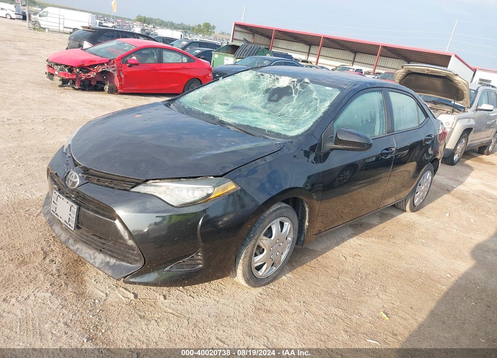 2018 TOYOTA COROLLA LE VIN: 5YFBURHE9JP740929