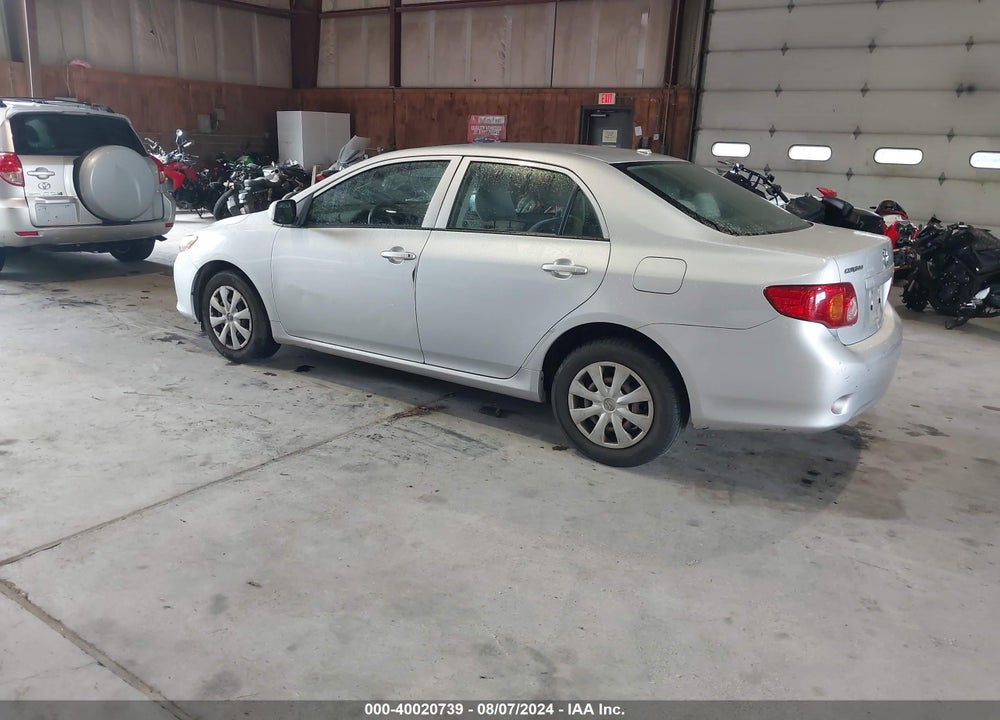 2009 TOYOTA COROLLA LE VIN: JTDBL40E599088104