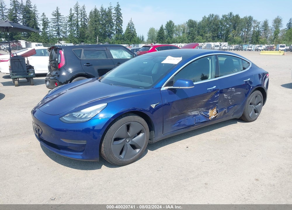 2019 TESLA MODEL 3 LONG RANGE/MID RANGE/STANDARD RANGE/STANDARD RANGE PLUS VIN: 5YJ3E1EA5KF435459