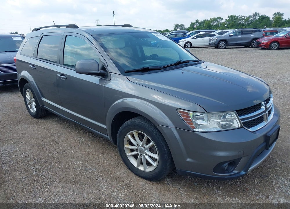 2013 DODGE JOURNEY SXT VIN: 3C4PDDBG5DT579242