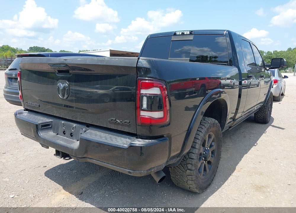 2020 RAM 2500 LAIE MEGA CAB 4X4 6'4 BOX VIN: 3C6UR5NL2LG198997