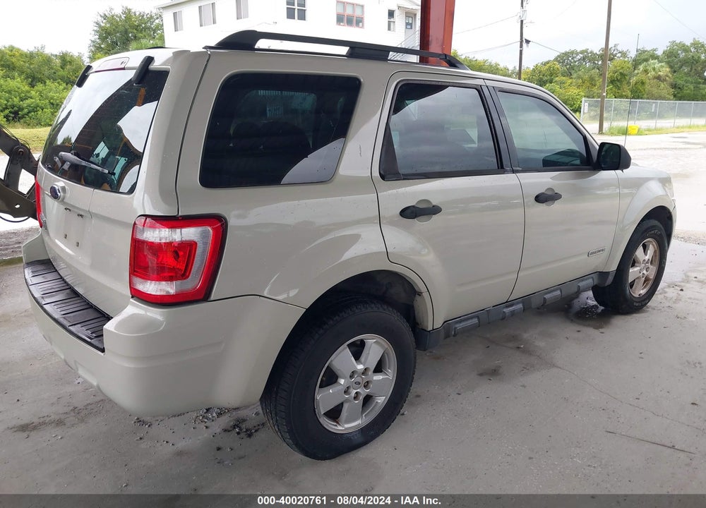 2008 FORD ESCAPE XLS/XLS MANUAL VIN: 1FMCU02Z98KC72023