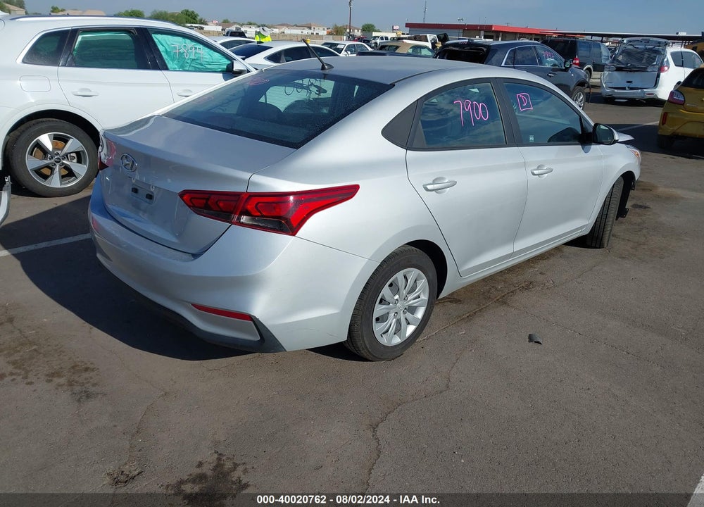 2021 HYUNDAI ACCENT SE VIN: 3KPC24A68ME147116