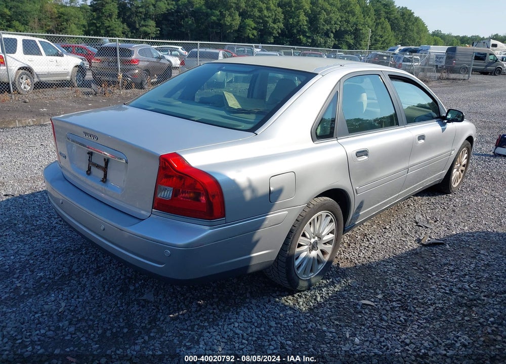 2006 VOLVO S80 2.5T VIN: YV1TS592861436889
