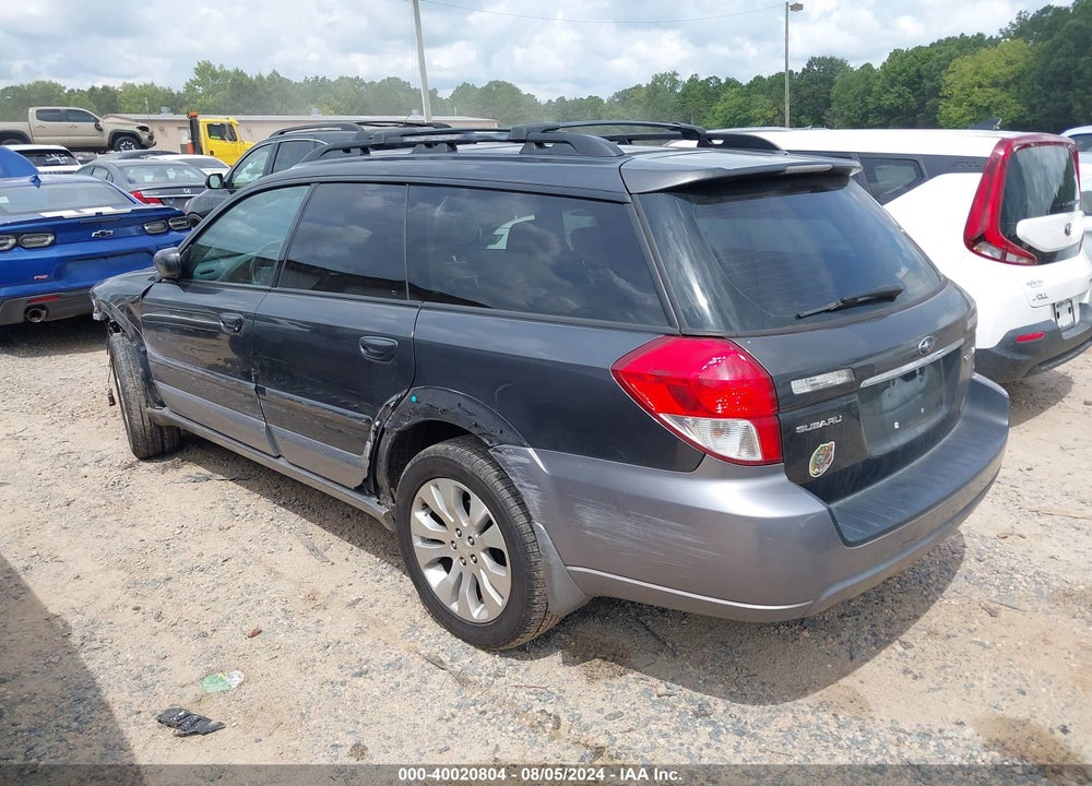 2009 SUBARU OUTBACK 2.5I LIMITED VIN: 4S4BP66C797314480