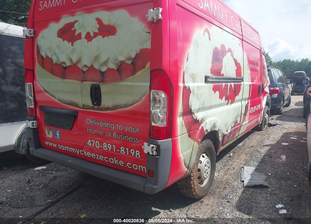 2014 RAM PROMASTER 2500 HIGH ROOF VIN: 3C6TRVDG3EE129380