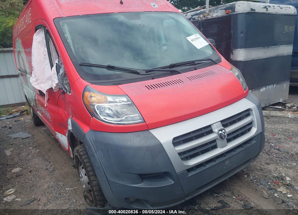 2014 RAM PROMASTER 2500 HIGH ROOF VIN: 3C6TRVDG3EE129380