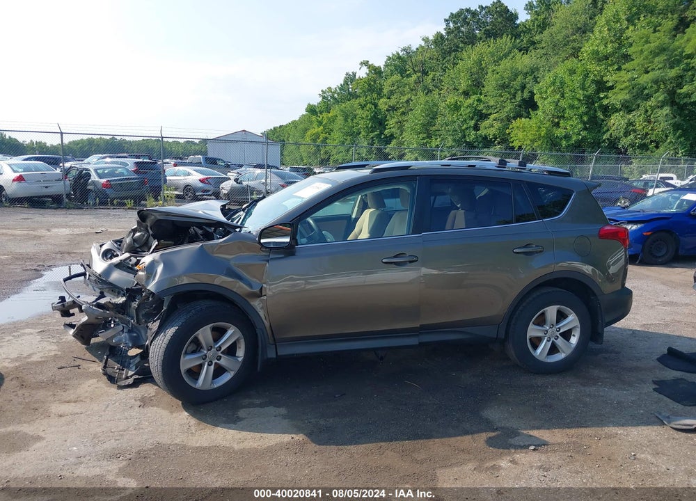 2014 TOYOTA RAV4 XLE VIN: JTMRFREV2ED065723