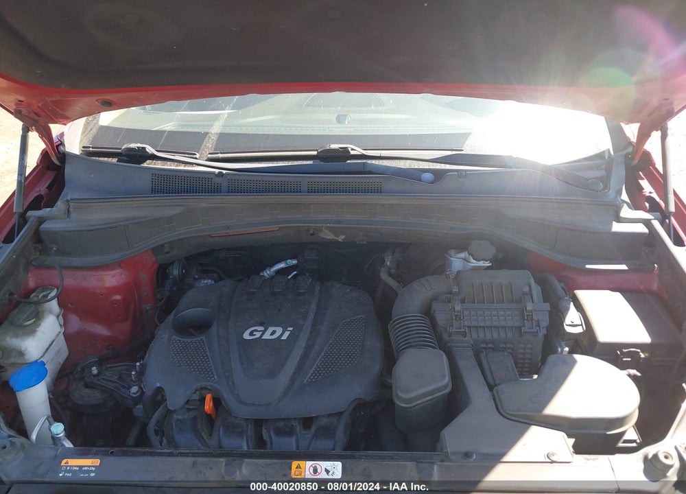 2013 HYUNDAI SANTA FE SPORT VIN: 5XYZU3LB2DG100434