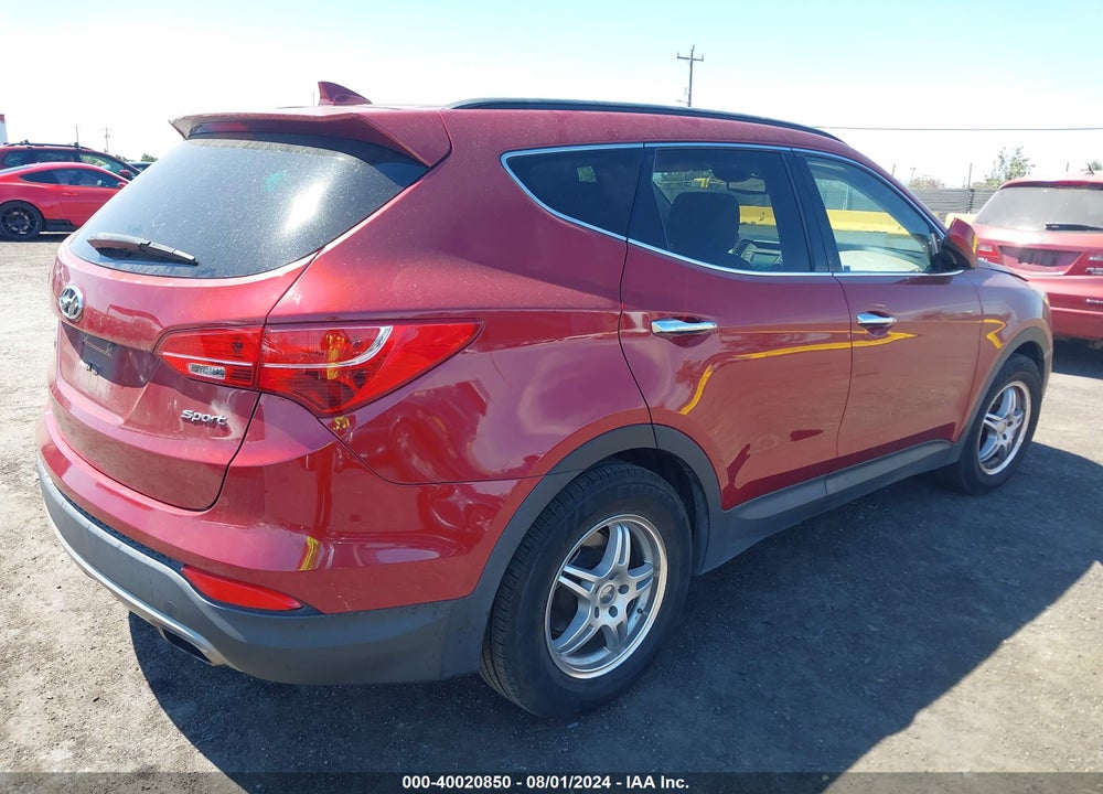 2013 HYUNDAI SANTA FE SPORT VIN: 5XYZU3LB2DG100434