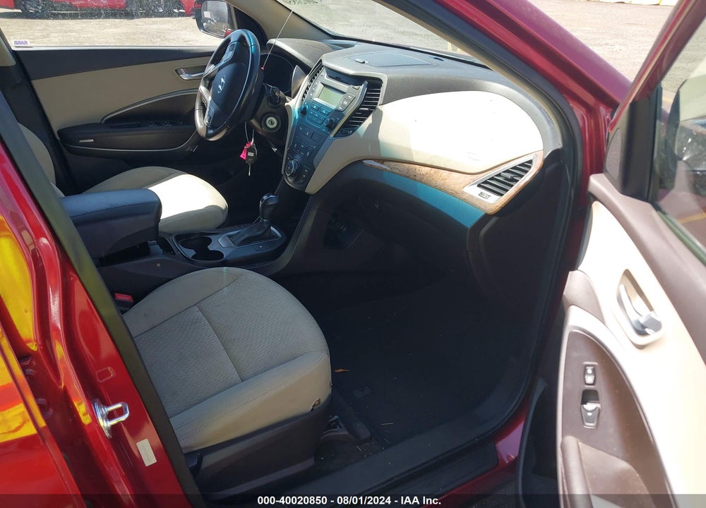 2013 HYUNDAI SANTA FE SPORT VIN: 5XYZU3LB2DG100434