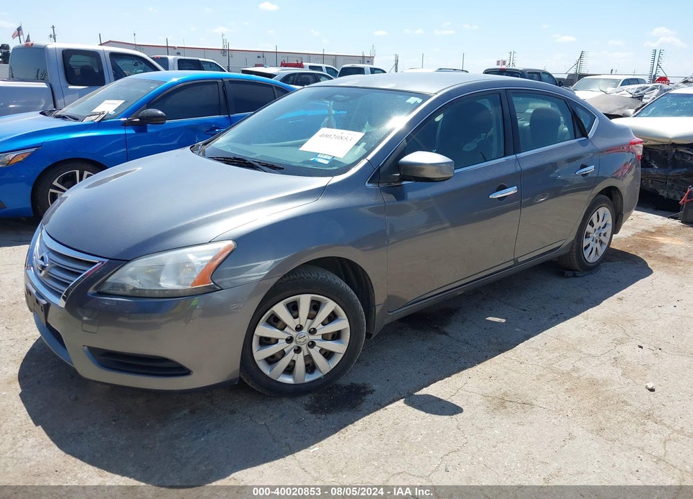 2015 NISSAN SENTRA S VIN: 3N1AB7AP3FY374669