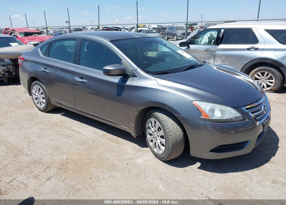 2015 NISSAN SENTRA S VIN: 3N1AB7AP3FY374669