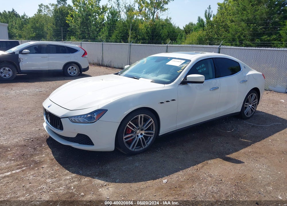 2015 MASERATI GHIBLI VIN: ZAM57XSA9F1158299