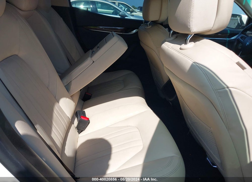 2015 MASERATI GHIBLI VIN: ZAM57XSA9F1158299