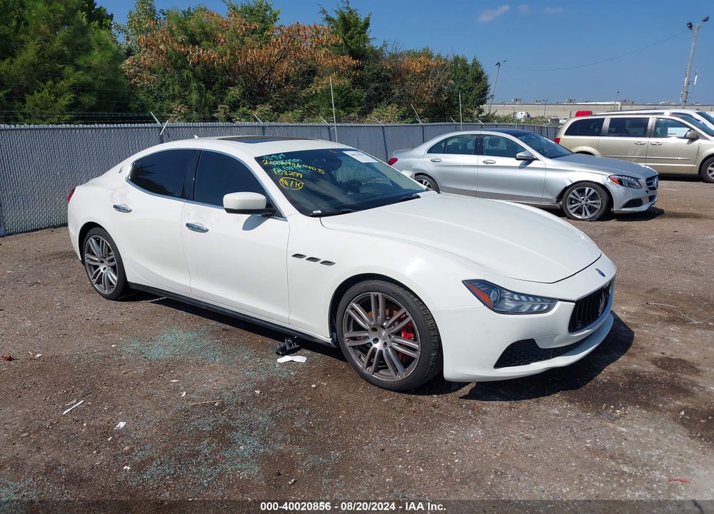 2015 MASERATI GHIBLI VIN: ZAM57XSA9F1158299