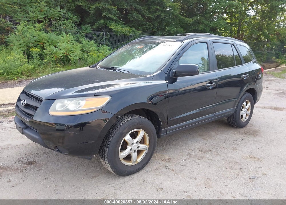 2008 HYUNDAI SANTA FE GLS VIN: 5NMSG73D18H212347