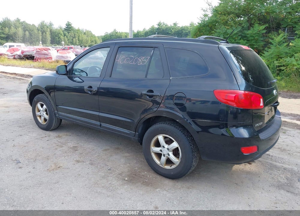 2008 HYUNDAI SANTA FE GLS VIN: 5NMSG73D18H212347