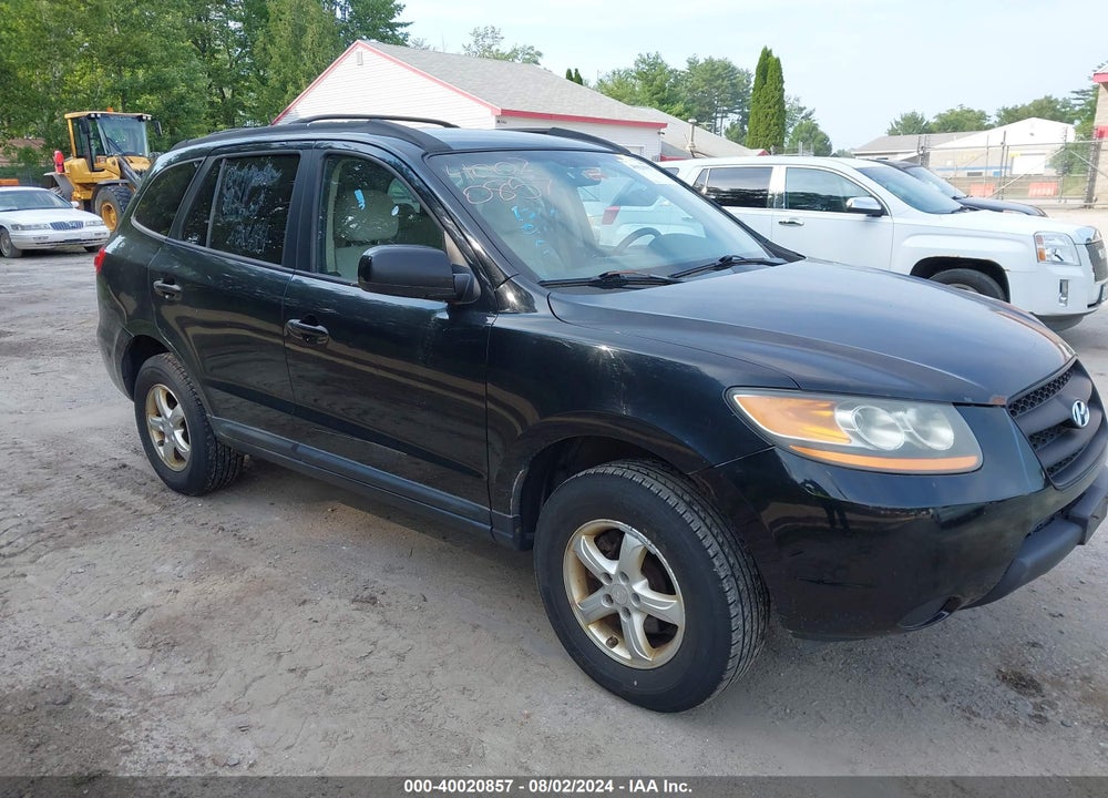 2008 HYUNDAI SANTA FE GLS VIN: 5NMSG73D18H212347