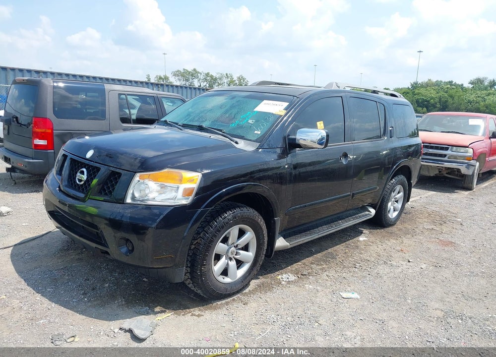 2011 NISSAN ARMADA SV VIN: 5N1BA0ND1BN601307