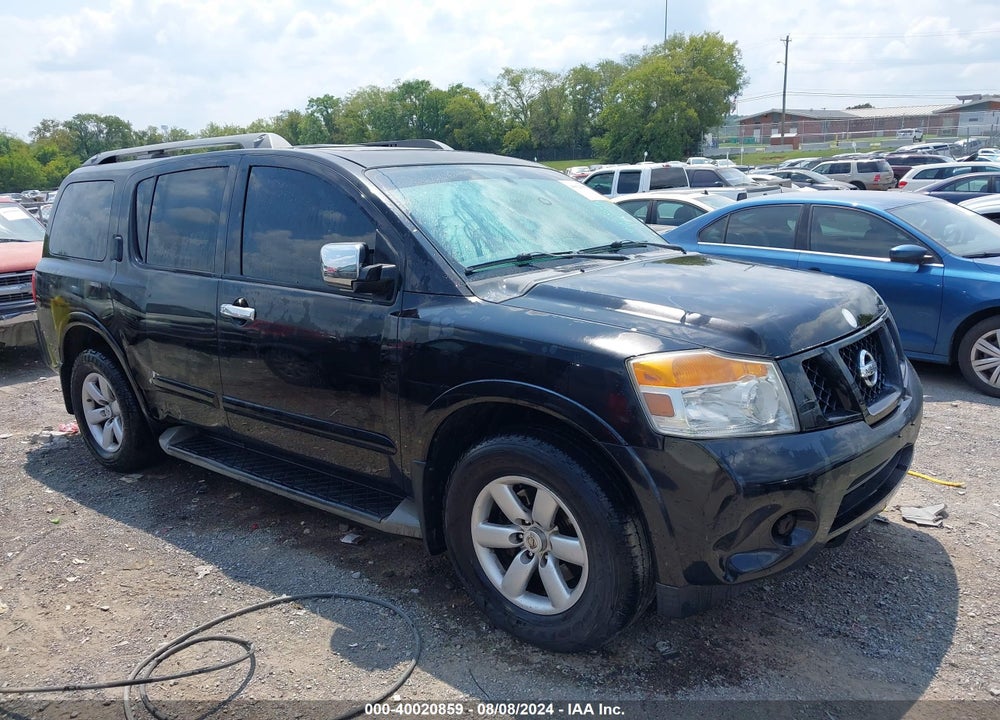 2011 NISSAN ARMADA SV VIN: 5N1BA0ND1BN601307