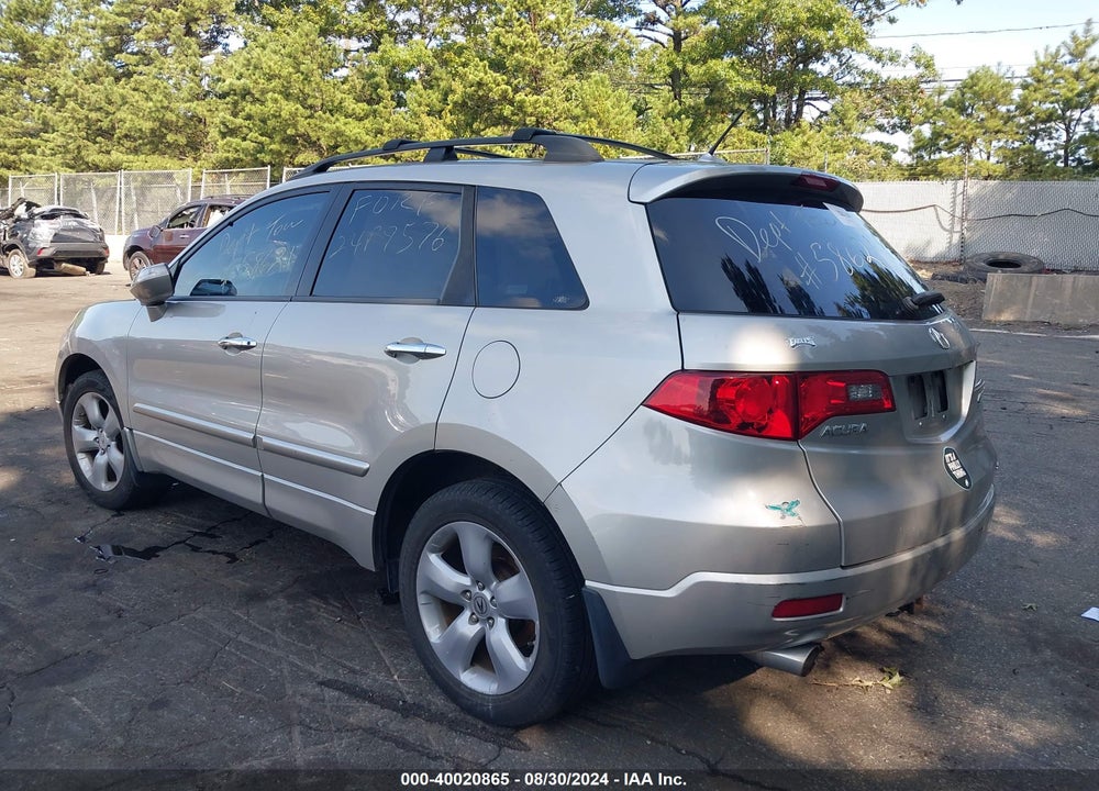 2009 ACURA RDX VIN: 5J8TB18549A008544