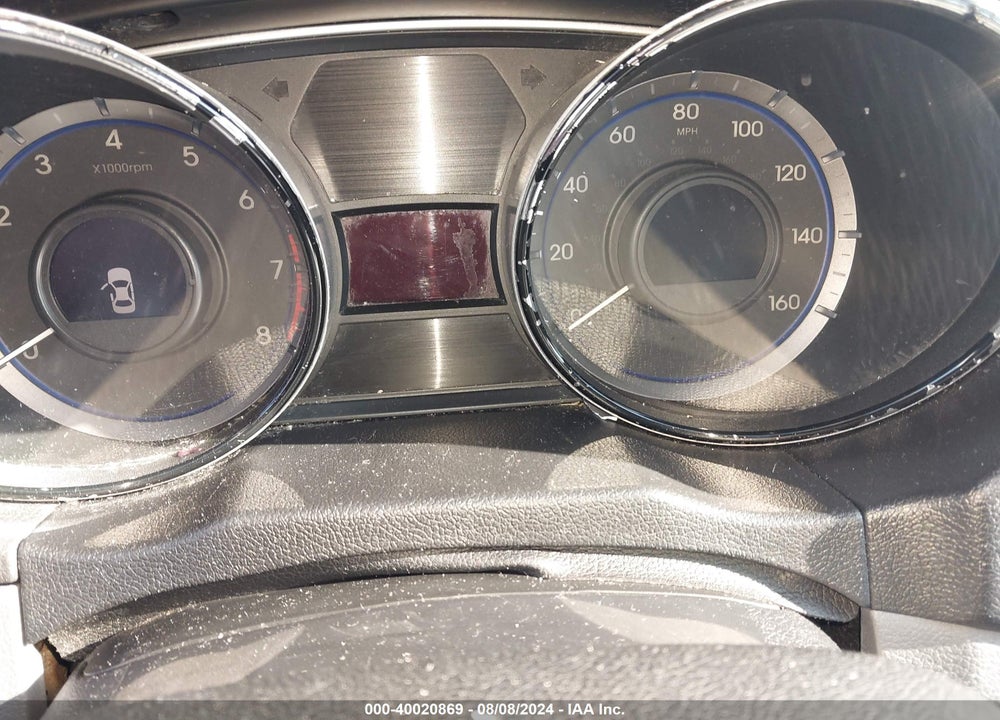 2014 HYUNDAI SONATA GLS VIN: 5NPEB4AC0EH916087