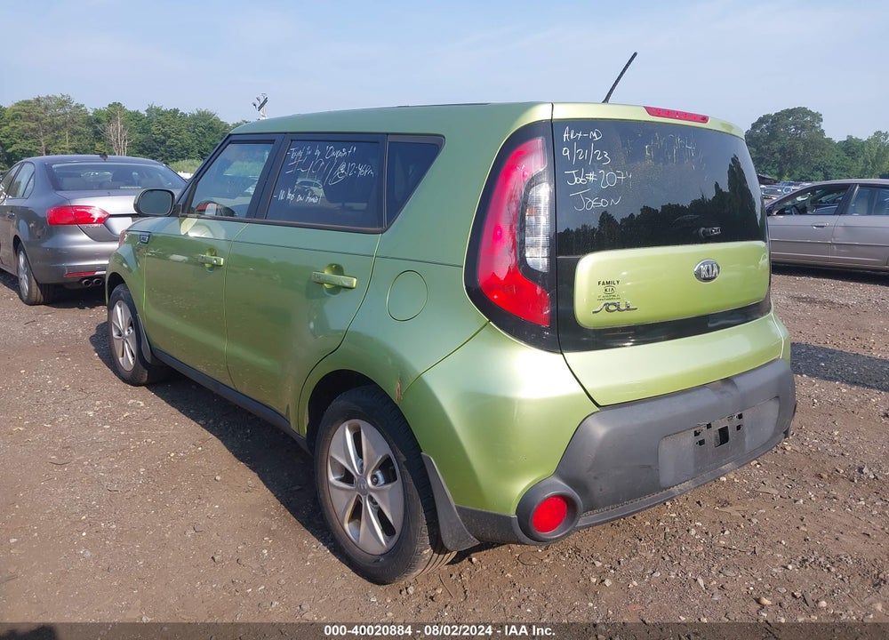 2015 KIA SOUL VIN: KNDJN2A26F7785173