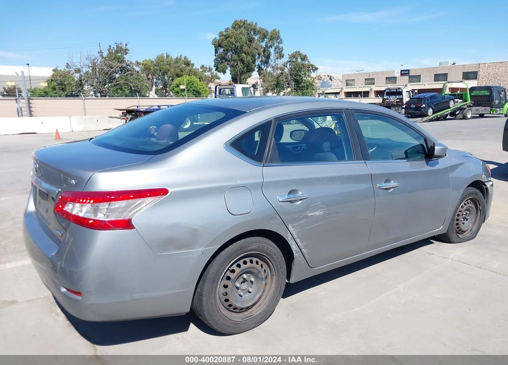 2014 NISSAN SENTRA SV VIN: 3N1AB7AP3EL638260