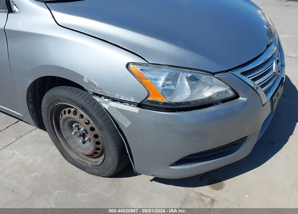 2014 NISSAN SENTRA SV VIN: 3N1AB7AP3EL638260