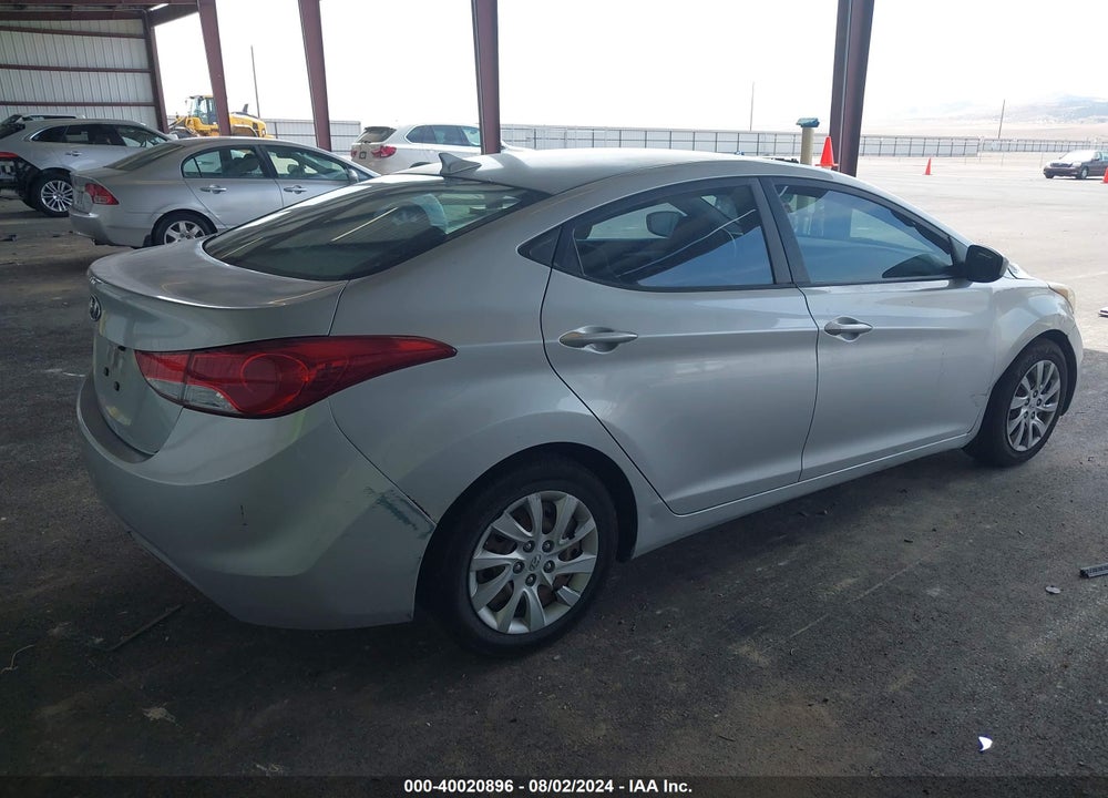 2012 HYUNDAI ELANTRA GLS (ULSAN PLANT) VIN: KMHDH4AE2CU285904