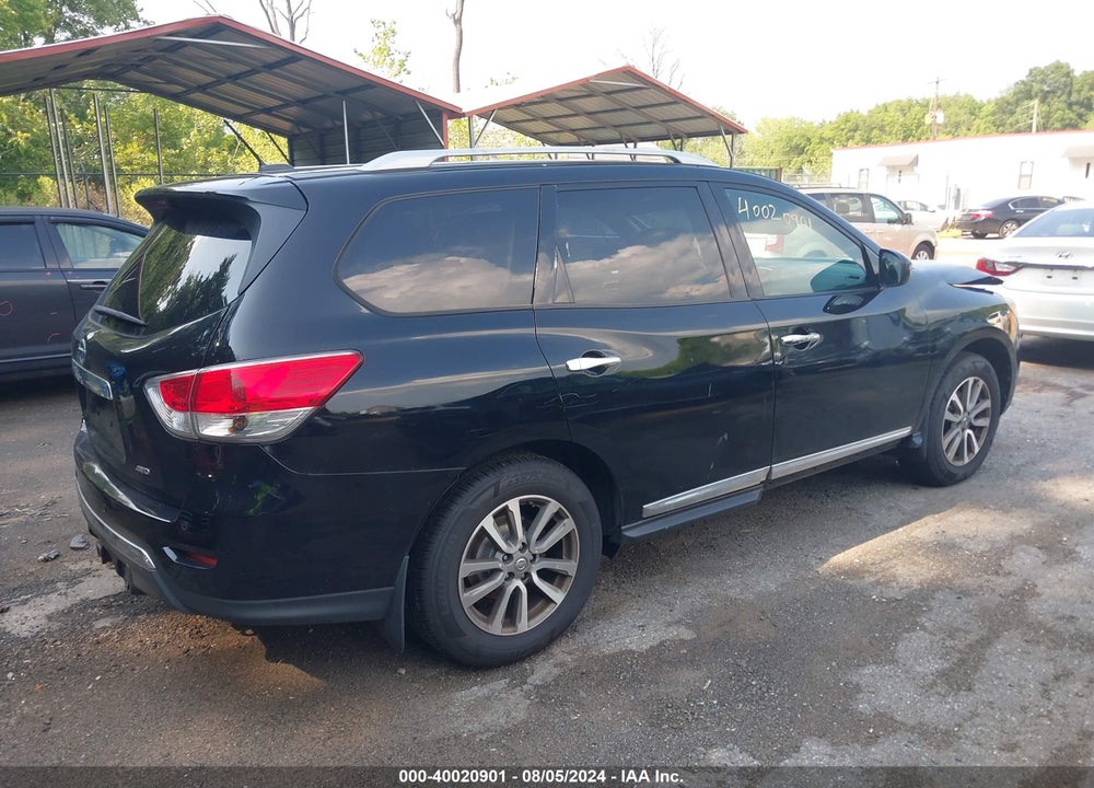 2014 NISSAN PATHFINDER SL VIN: 5N1AR2MM4EC614599