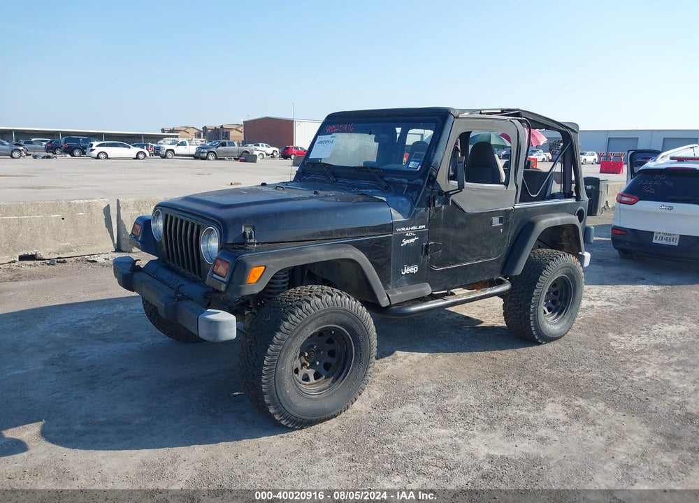 1997 JEEP WRANGLER SPORT VIN: 1J4FY19S3VP434578