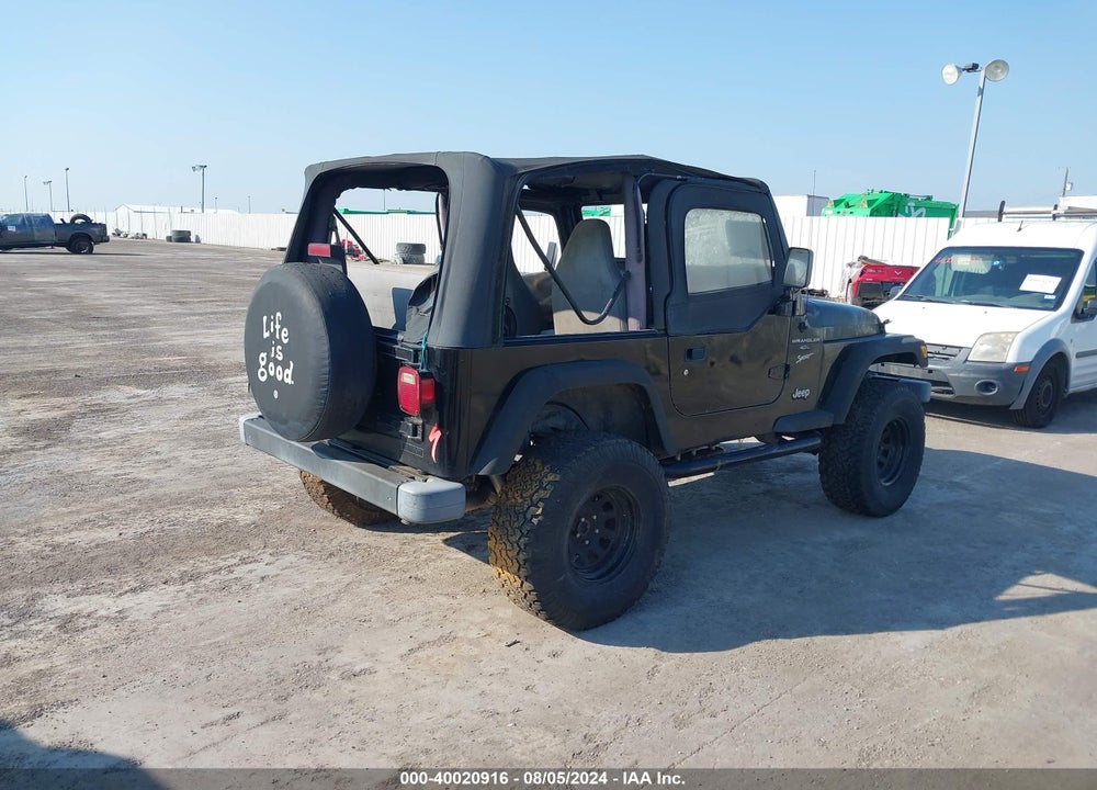 1997 JEEP WRANGLER SPORT VIN: 1J4FY19S3VP434578