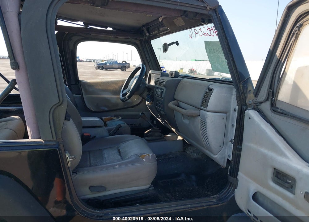 1997 JEEP WRANGLER SPORT VIN: 1J4FY19S3VP434578