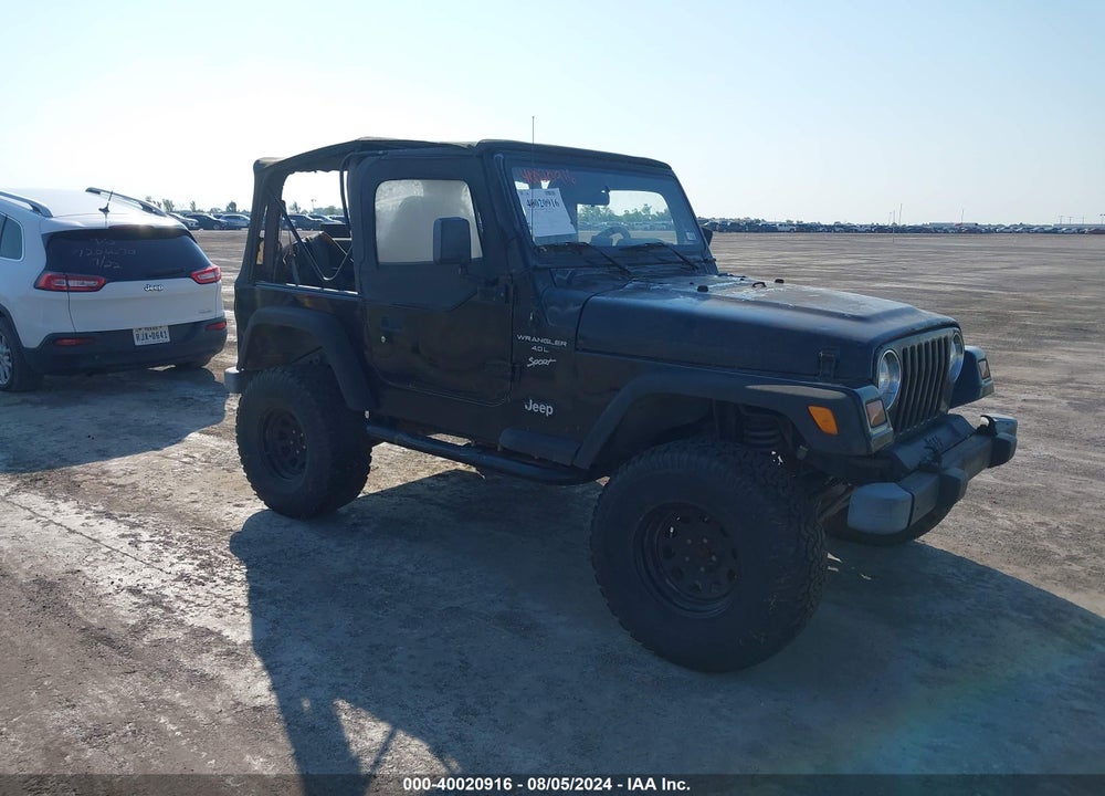 1997 JEEP WRANGLER SPORT VIN: 1J4FY19S3VP434578