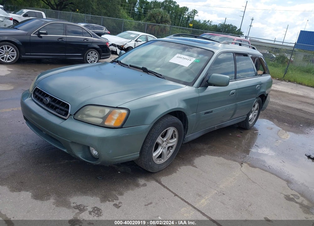 2004 SUBARU OUTBACK VIN: 4S3BH806747637520