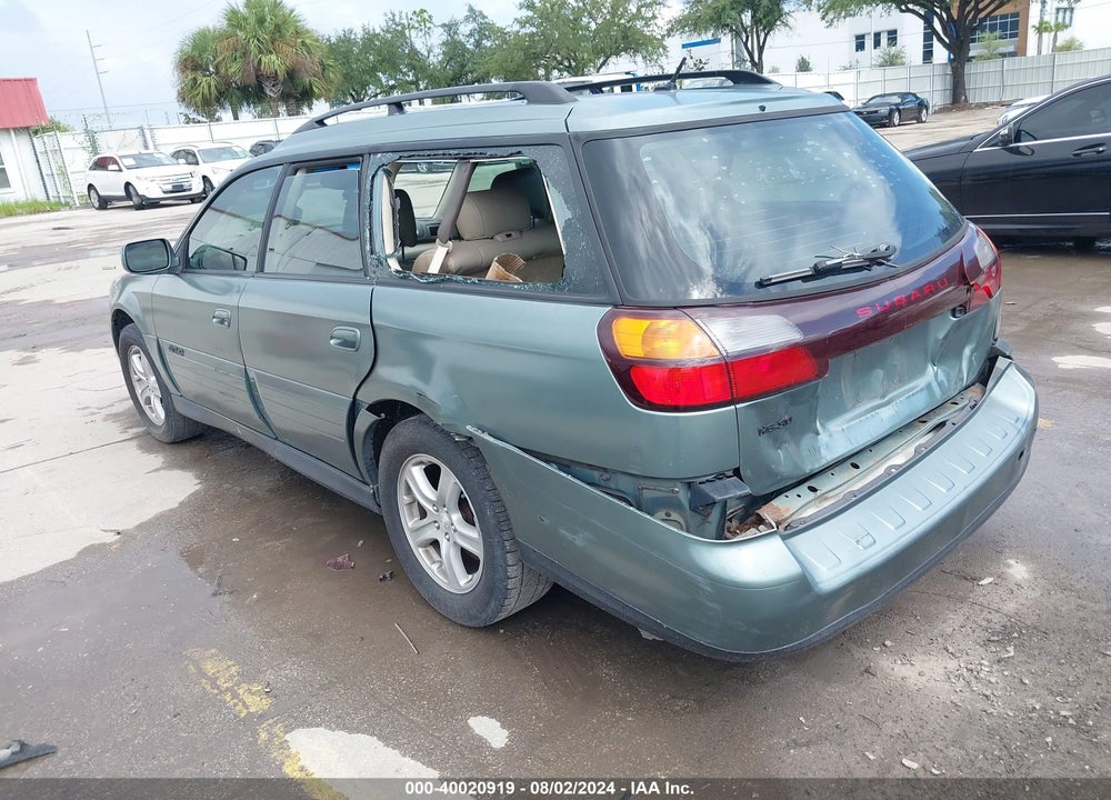 2004 SUBARU OUTBACK VIN: 4S3BH806747637520
