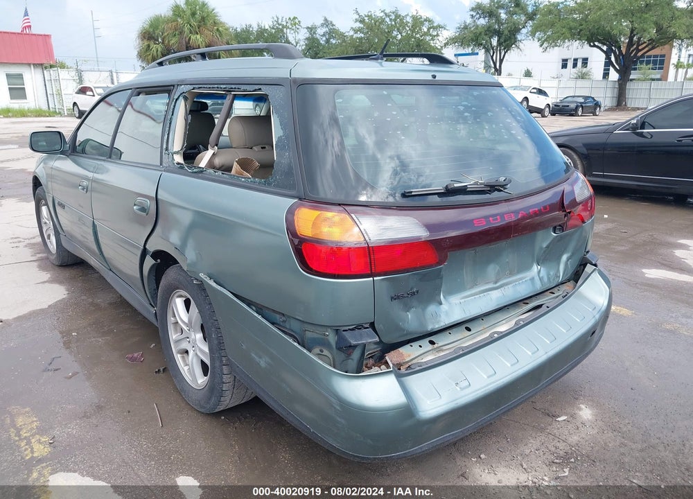 2004 SUBARU OUTBACK VIN: 4S3BH806747637520