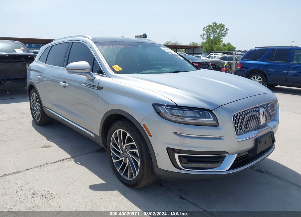 2020 LINCOLN NAUTILUS RESERVE VIN: 2LMPJ8KP9LBL10431