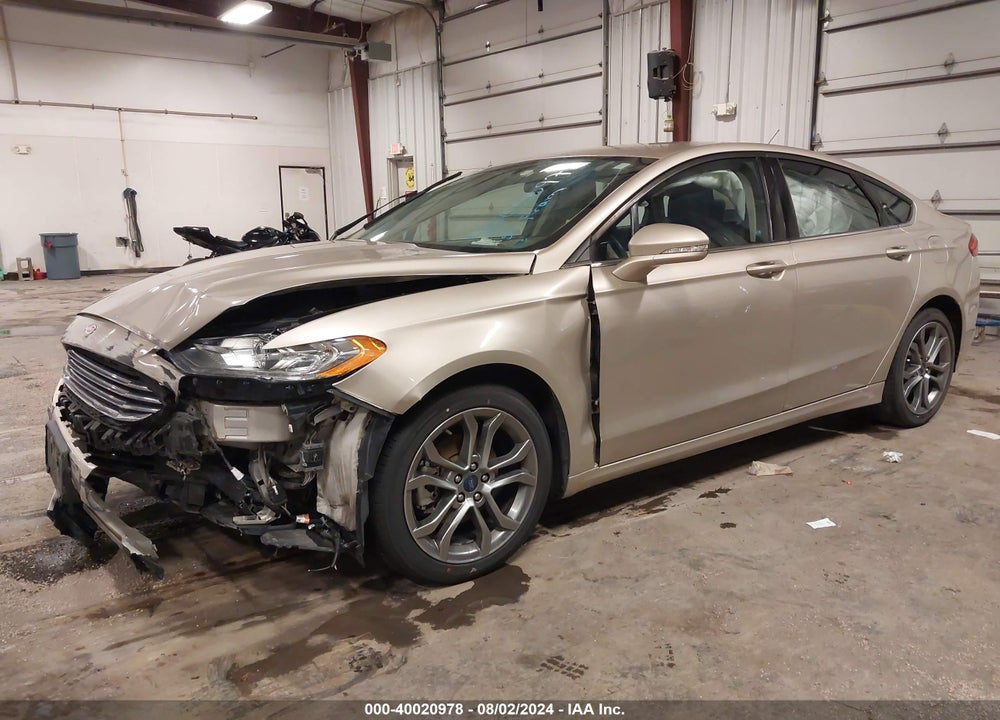2017 FORD FUSION SE VIN: 3FA6P0H78HR342899